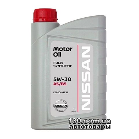 Моторне мастило синтетичне Nissan Motor Oil Fully Synthetic 5W-30 — 1 л