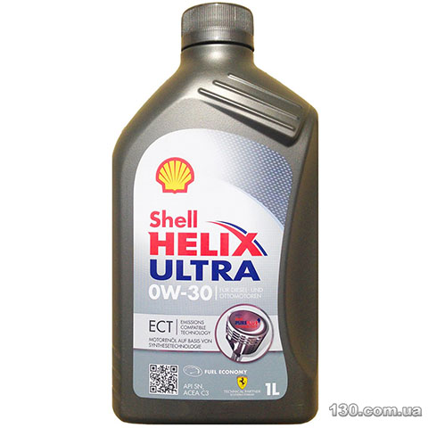 Моторное масло синтетическое Shell Helix Ultra ECT C2/C3 0W-30 — 1 л