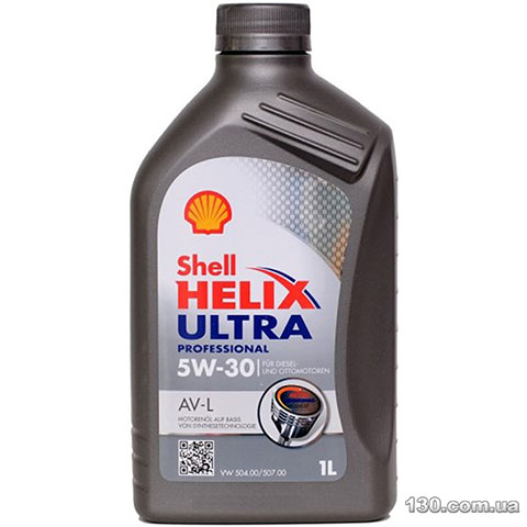 Моторное масло синтетическое Shell Helix Ultra Professional AF-L 5W-30 — 1 л