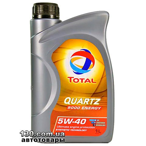 Total Quartz 9000 Energy 5W-40 — synthetic motor oil — 1 l