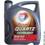 Моторное масло синтетическое Total Quartz Future 9000 5W-30 — 4 л для легковых автомобилей