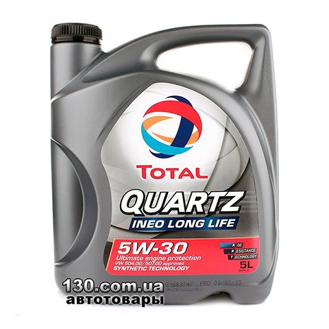 Total Quartz INEO LL 5W-30 — моторное масло синтетическое — 5 л