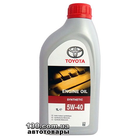 Моторное масло синтетическое Toyota Synthetic 5W-40 — 1 л