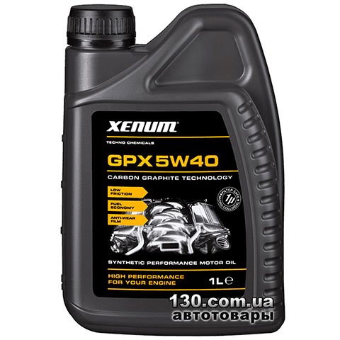 Synthetic motor oil XENUM GPX 5W40 — 1 l