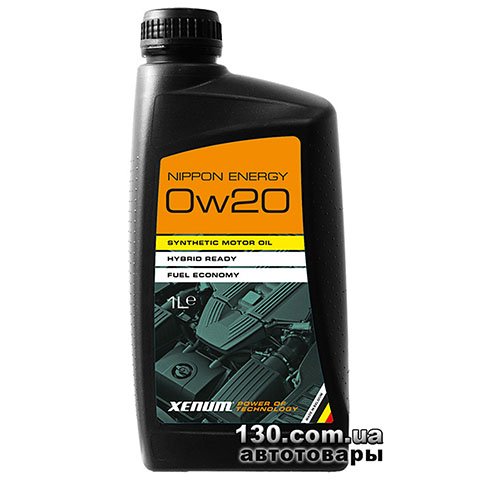 Synthetic motor oil XENUM Nippon Energy 0W20 — 1 l