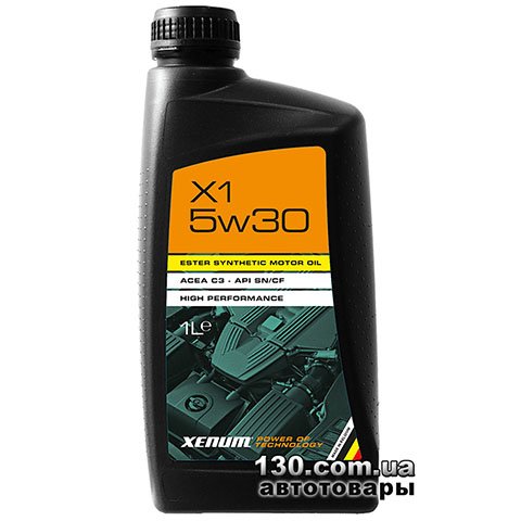 XENUM X1 5W30 Ester Hybrid — моторне мастило синтетичне — 1 л