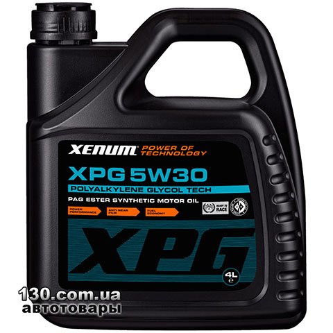 Synthetic motor oil XENUM XPG 5W30 — 4 l
