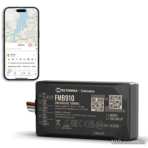 Teltonika FMB910 — GPS tracker