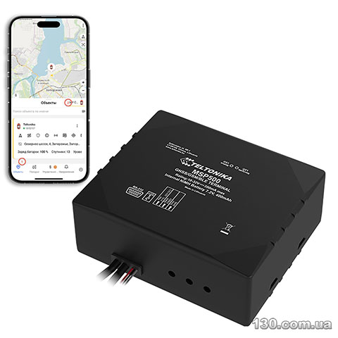 Teltonika MSP500 — автомобільний GPS трекер з функцією обмеження швидкості