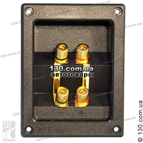 Mystery MTN-50 — terminal for subwoofer square, dual