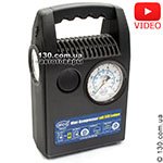 Tire inflator Alca 209 100 with pressure gauge and LED lamp