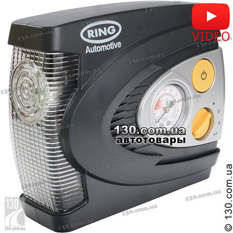 Tire inflator Ring RAC620 with LED lamp