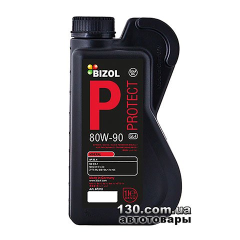 Трансмісійне мастило Bizol Protect Gear Oil GL4 80W-90 — 1 л