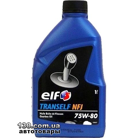 Трансмиссионное масло ELF Tranself NFJ 75W-80 — 1 л