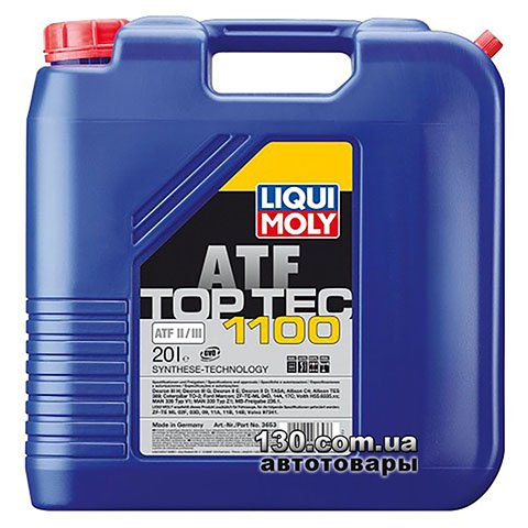 Liqui Moly Top Tec Atf 1100 — трансмиссионное масло 20 л