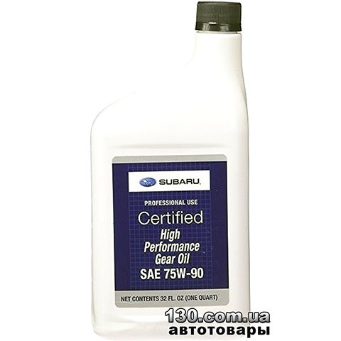 SUBARU Gear Oil 75W-90 — трансмиссионное масло — 0.946 л