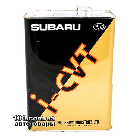 SUBARU I-CVT — трансмиссионное масло — 4 л