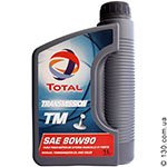 Трансмиссионное масло минеральное Total Transmission TM 80W-90 — 1 л для легковых и грузовых автомобилей
