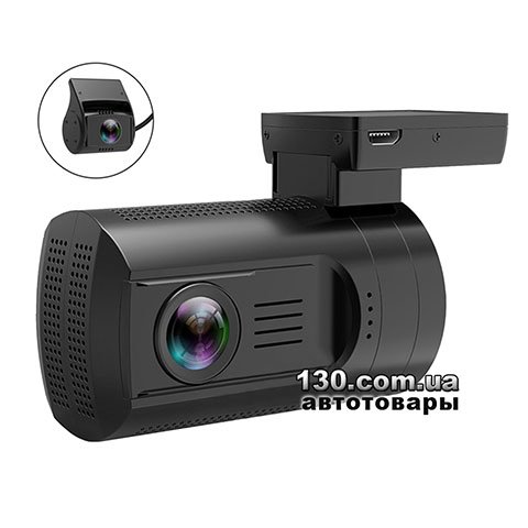 TrendVision MINI 2CH — автомобильный видеорегистратор с двумя камерами и дисплеем