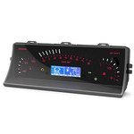 Маршрутный бортовой компьютер (панель приборов) Gamma GF 607 подсветка синяя для Лада 2107