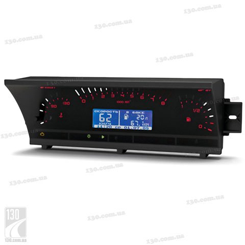 Gamma GF 614 — маршрутный бортовой компьютер подсветка синяя для Лада 21214, Лада 21218, Лада 2131