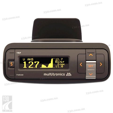 Multitronics VG1031GPL — маршрутный бортовой компьютер универсальный, подсветка желтая
