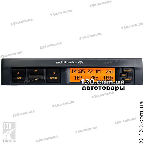 Multitronics X150 — маршрутный бортовой компьютер подсветка RGB для ВАЗ