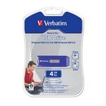 USB flash диск 4 ГБ Verbatim Store 'n' Go Drive (47332) корпус синий