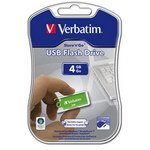 USB flash диск 4 ГБ Verbatim Store 'n' Go Drive (47376) корпус зеленый