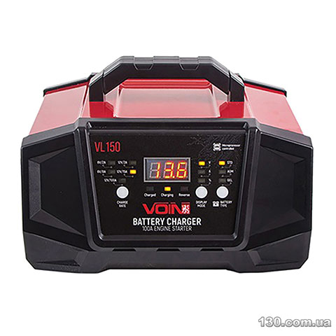 Интеллектуальное зарядное устройство VOIN VL-150 6 / 12 В, 15 А