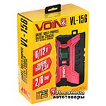 Интеллектуальное зарядное устройство VOIN VL-156 6 В / 12 В, 6 А для аккумулятора легкового авто, джипа, микроавтобуса и мотоцикла