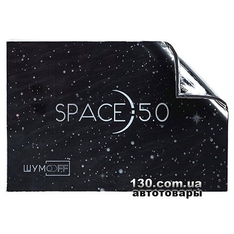 Шумофф SPACE 5.0 — виброизоляция (37 см x 25 см)