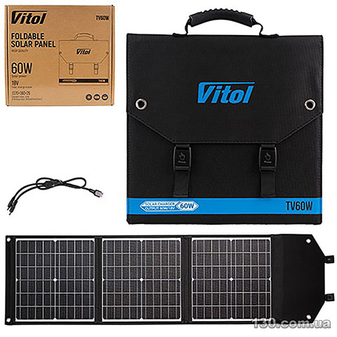 Vitol TV60W — Сонячна панель портативна