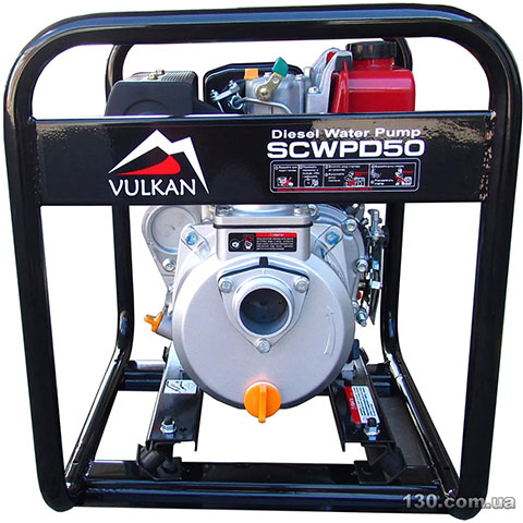 Мотопомпа Vulkan SCWPD50 дизельна для чистої води