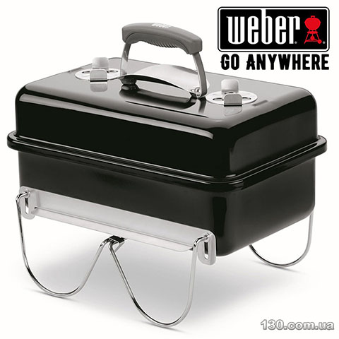Weber Go-Anywhere Holzkohle 1131004 — гриль вугільний