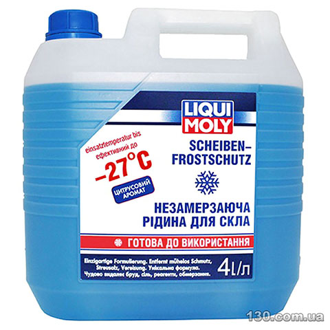 Liqui Moly Scheibenfrostschutz (-27°C) — омыватель стекла зимний 4 л