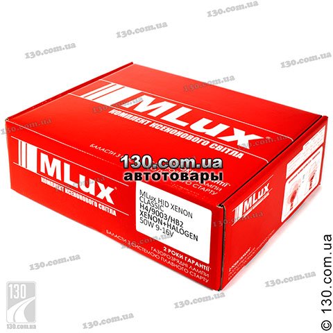 MLux H4 35 Вт — ксенон с галогеном