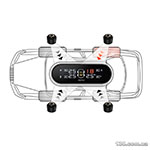 Tyre Pressure Monitoring System Xiaomi 70Mai Tire Pressure Monitor TPMS Lite (MidriveT02)
