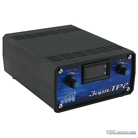 Зоря TP-2 — зарядное устройство 12 В, 9 А для автомобильного аккумулятора