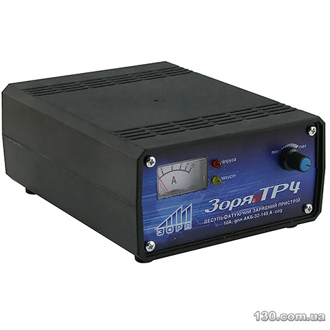 Зарядное устройство Зоря TP-4 12 В, 10 А для автомобильного аккумулятора