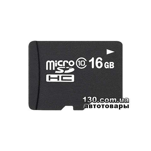 microSD memory card OEM 16 GB, Class 10 — for recording HD 1080P video (microSDHC 10) with SD adapter
