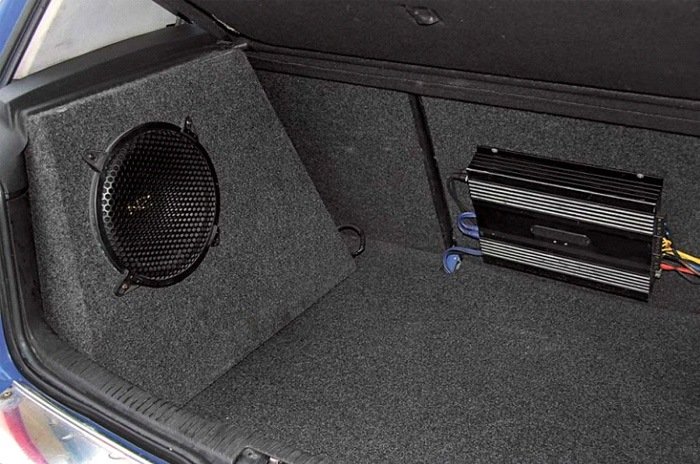 Passive car subwoofer