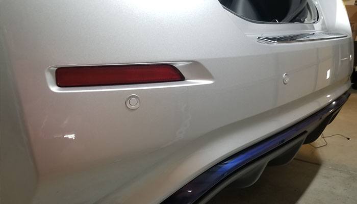 How to check the operation of the parking sensors and what to do if it happens?
