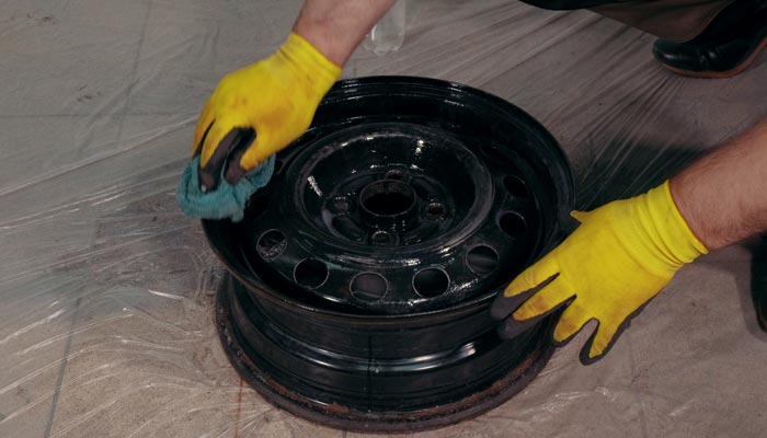 Как самостоятельно покрасить колесные диски?
