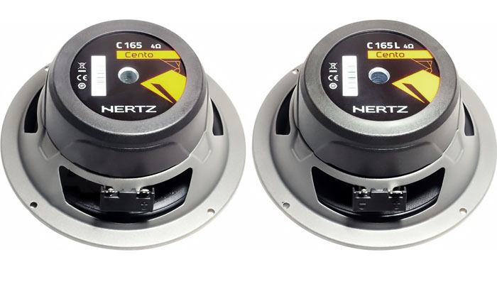  Overview of component car speakers Hertz CK 165 and CK 165 L