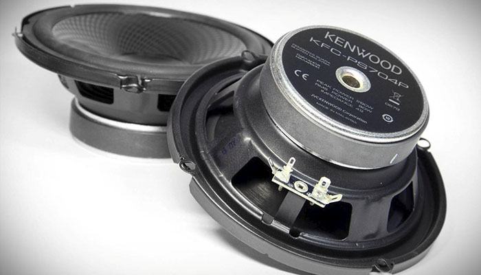 Overview of component car speakers Kenwood KFC-PS704P