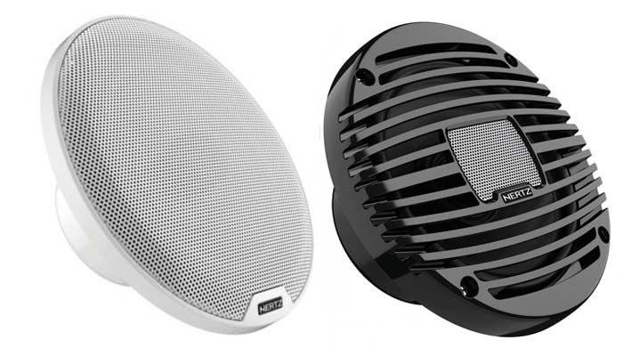  Overview of marine speakers Hertz HEX 6.5 MC and HEX 6.5 CW 