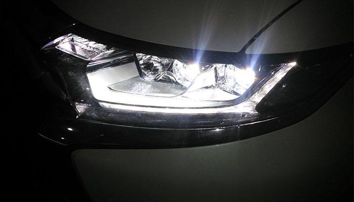 Why do LED lights blink in the car?