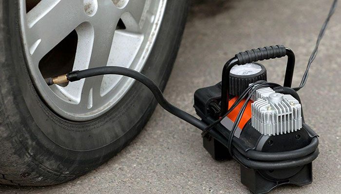  Terms of use of automobile compressors for pumping tires