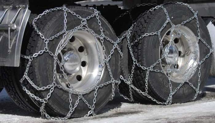 Choose snow chains for trucks